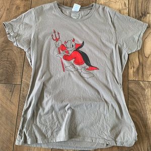 Donald Duck devil shirt